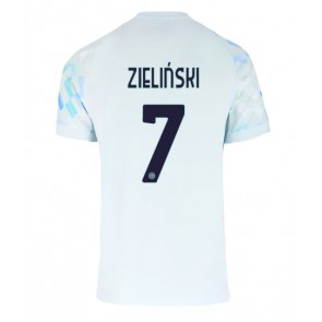 Inter Milan Piotr Zielinski #7 Udebanetrøje 2025-26 Kortærmet